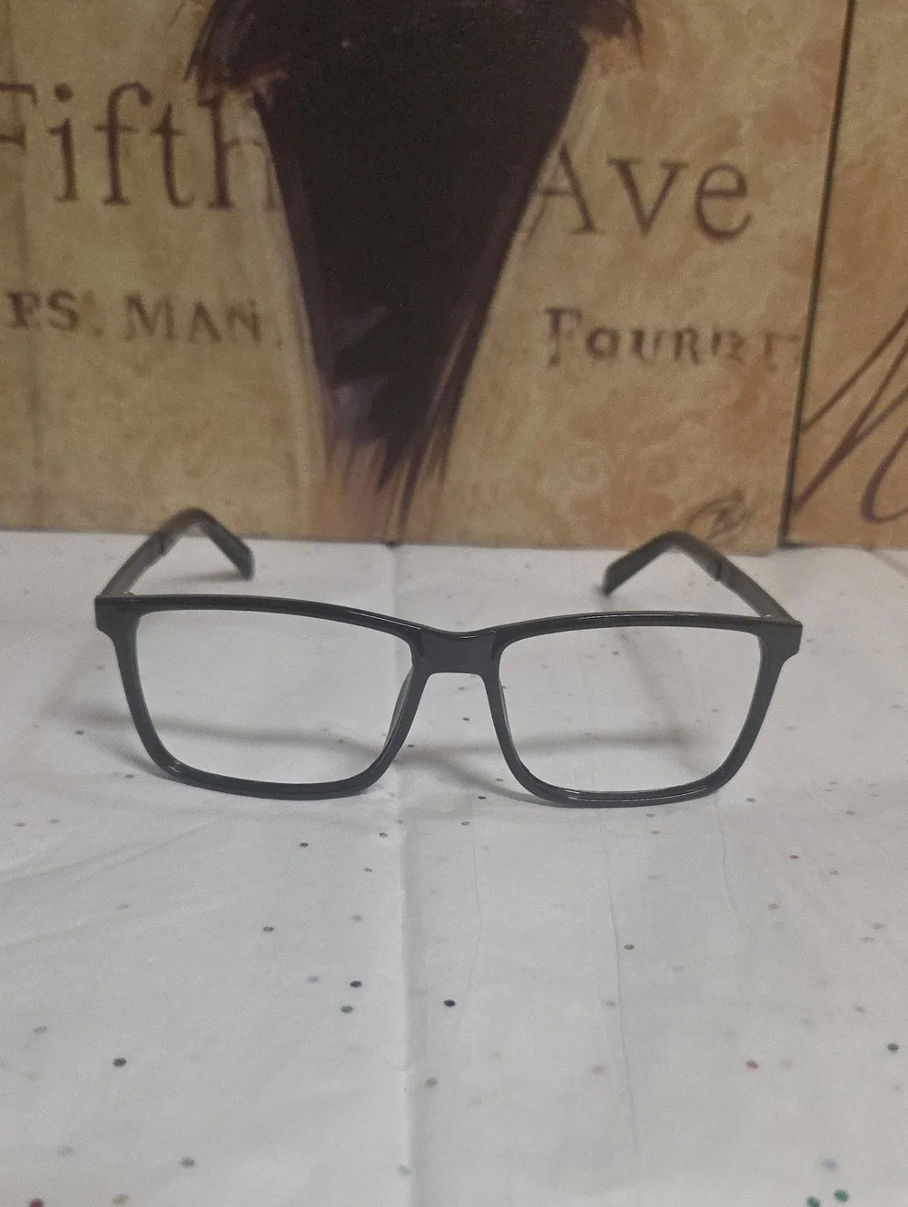 Dior Black Rectangle Eyeglass Frames ONLY